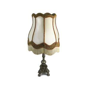 Antique Table Lamp, Horses Table Lamp, Victorian Large Table Lamp image 6