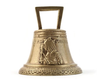 Antike Messingglocke, Solid Messing Handglocke