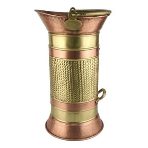Antique Umbrella Stand, Brass Umbrella Holder, Vintage Cane Holder