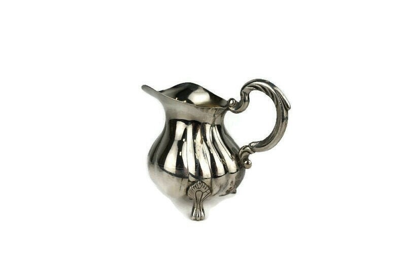 Vintage Metal Milk Pitcher