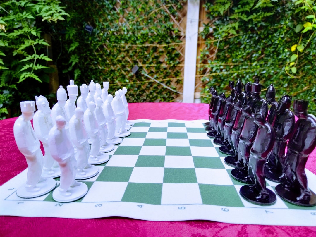 NEW Special Chess: Gangsters Chess Set with optional BOARD