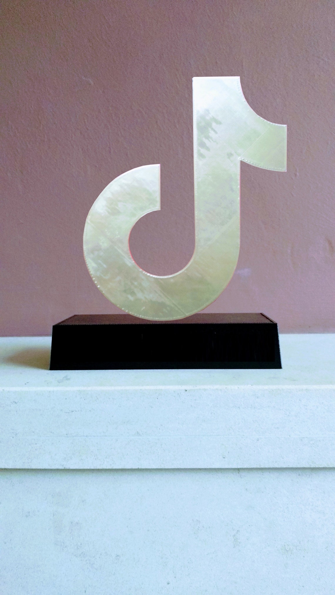 New Personalised Tiktok Award Trophy With Engraving Etsy UK