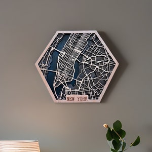 Houten kaart van elke stad ter wereld | Uniek gepersonaliseerd cadeau voor housewarming 5e verjaardag verjaardag bruiloft | Hout en epoxyhars