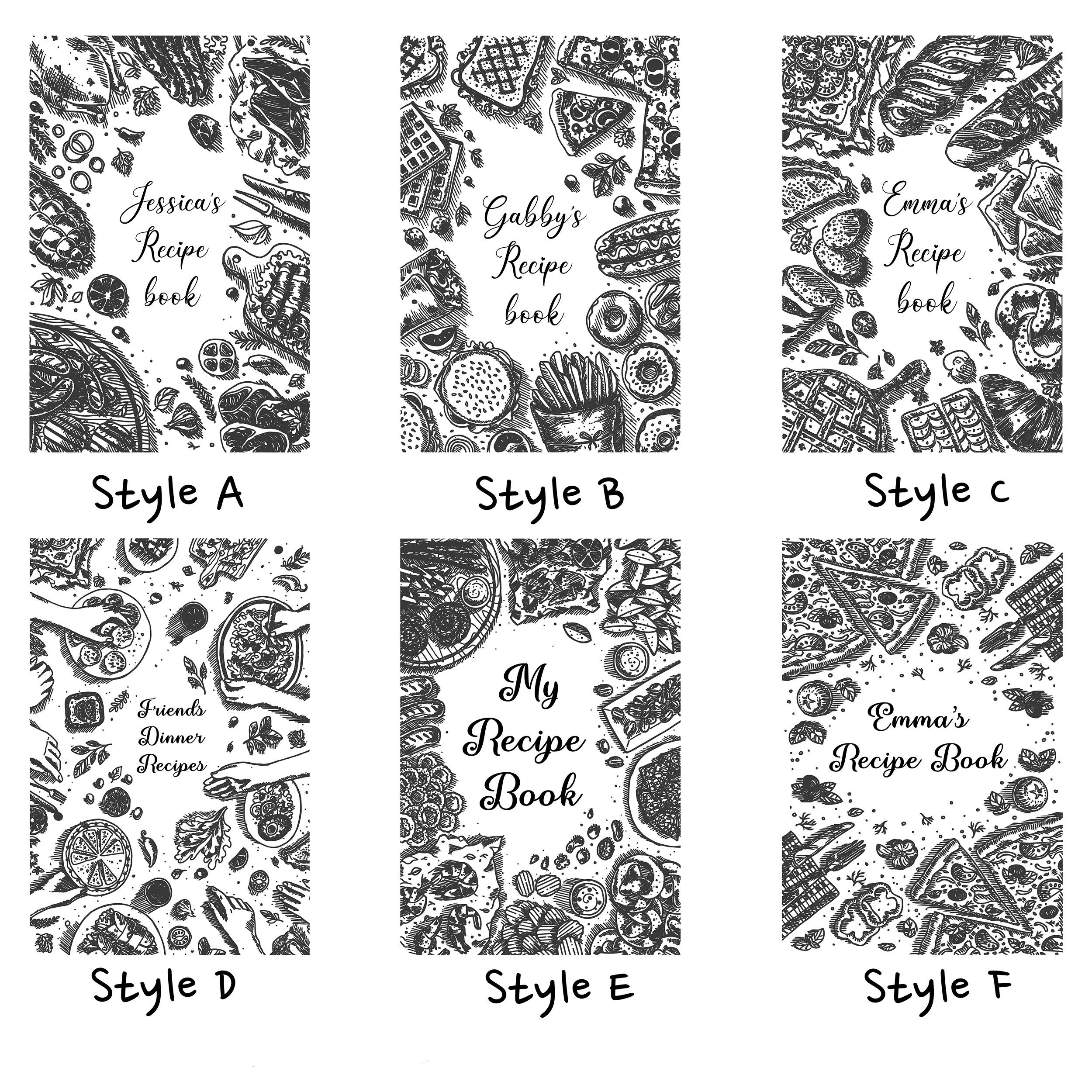 Recipe Binder Personalized Recipe Book Wooden Binder Gift for Etsy