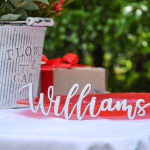Personalized wedding place table cards, Wedding place card, Laser Cut Names Place Setting Wedding Name Cards Place Names Table Decor