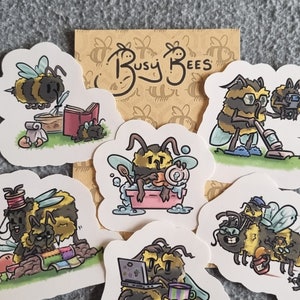 Busy Bee Stickers| Brain Blips