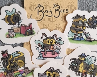 Busy Bee Stickers| Brain Blips
