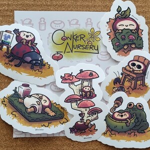 Autumn Planner Stickers | Horse chestnut sticker pack