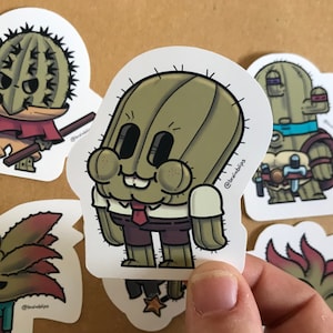 Nickelodeon-personagestickers | Leuk cactuscadeau | BrainBlips