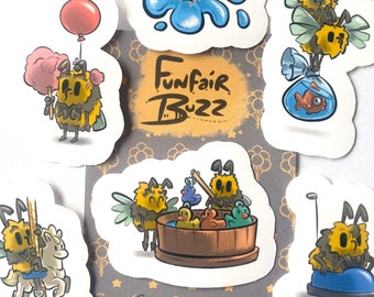 Theme Park Stickers | BrainBlips