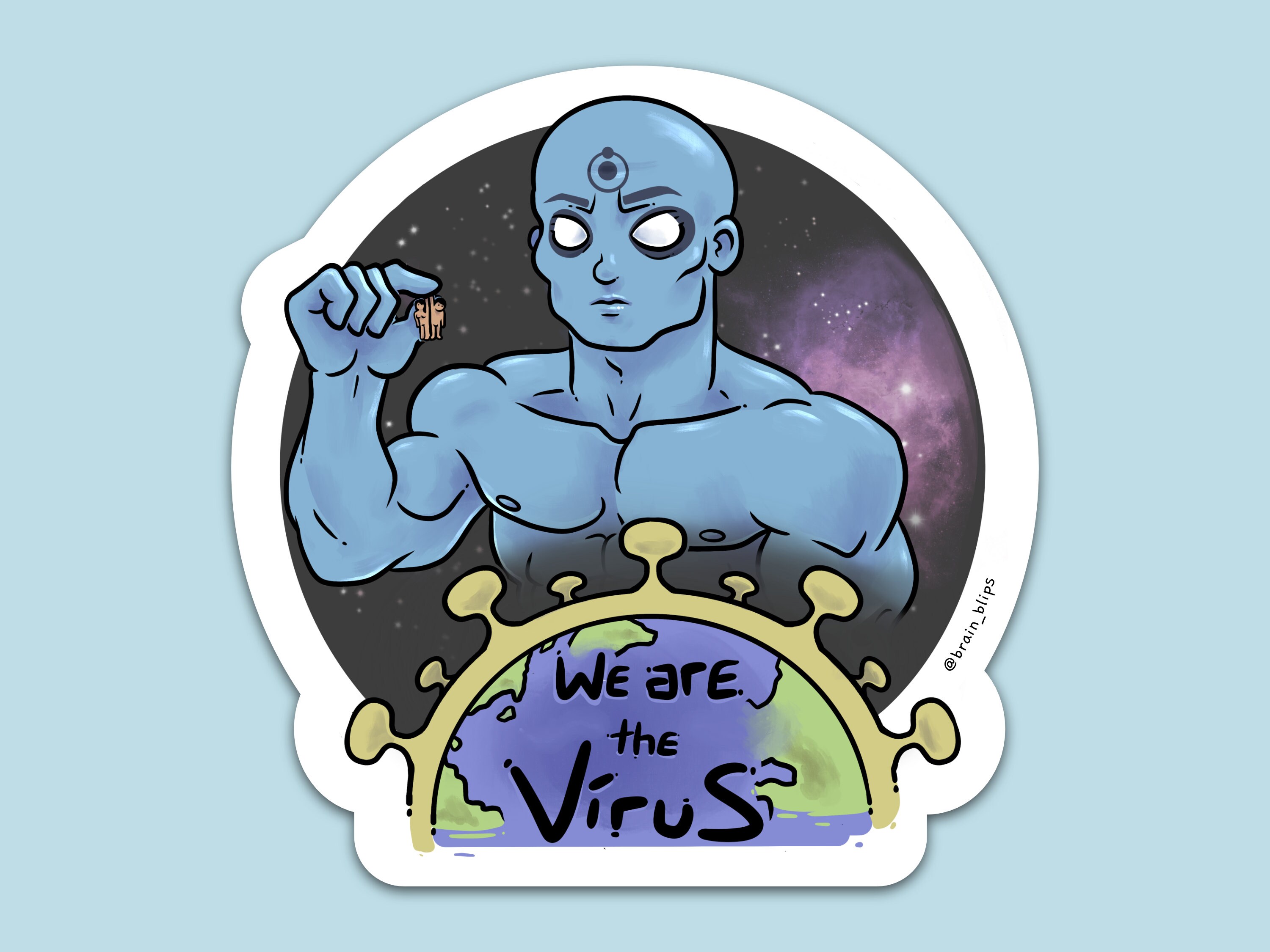 Watchmen Bumper Sticker