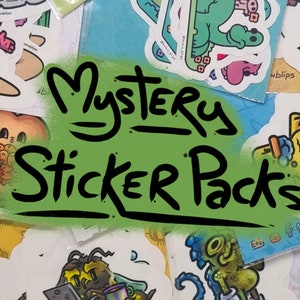 Mystery Sticker Packs |  BrainBlips
