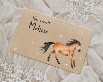 Frhstcksbrett Bambus Holz Pferd Pferde Gravur Wunschname Geschenk  Personalisiert - Etsy.de