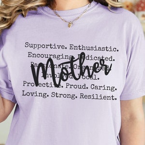 Mother Word Comfort Colors Shirt, Gift For Mother&#39;s Day, Unique Mom Shirt, Mom Definition T-shirt, Gift For Grandma