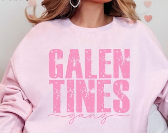 Galentines Gang Matching Sweatshirt, Funny Valentine Gift, Galentine Gift for Best Friend, Cute Valentines Hoodie