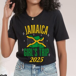 Jamaica Girls Trip 2025 Group Matching Shirt, Tropical Vacation Tee, Jamaica Birthday Tees, Family Summer Summer Vibes T-shirt, Cruise Tee