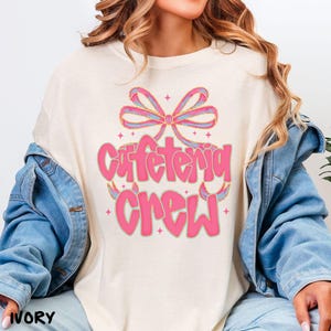 Cafeteria Crew Comfort Colors Shirt, Lunch Lady Gift, School Lunch Squad Tee, Cafeteria Worker T-Shirt, Back to School Lunch Lady  Shirt