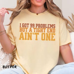 Funny Women’s Comfort Colors Football Shirt, Fall Game Day Tee, Football Season Apparel, Sarcastic Humor Tailgate Tee, Sports Fan Gift