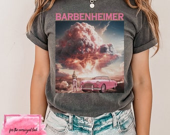 Trending Comfort Colors Shirt, Barbenheimer Shirt, 2023 Trending Movies Shirt, Funny Shirt, Funny Gift