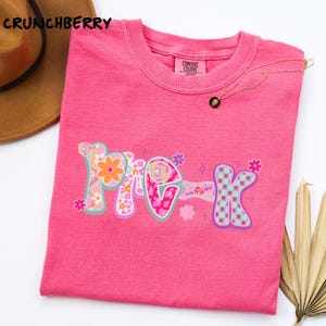 Comfort Colors Pre K Teacher Shirt, Back to School Teacher T-shirt, Preppy Cute Pre-K Tee, First Day of School Teacher Appreciation Gift