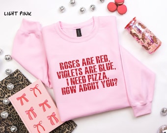 Custom Funny Valentine Sweatshirt, Galentines Gang Crewneck, Trendy Gift for Women, Humorous Galentine's Day Apparel