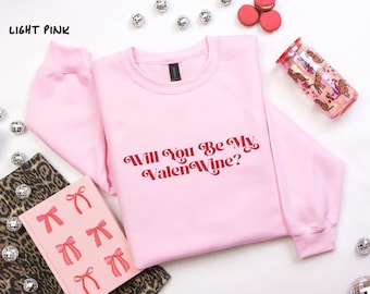 Custom Funny Valentine Sweatshirt, Galentines Gang Crewneck, Trendy Gift for Women, Humorous Galentine's Day Apparel