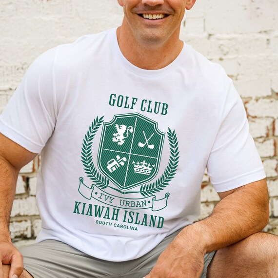 Vintage Golf Club Kiawah Island Shirt, Golf Gift, Kiawah