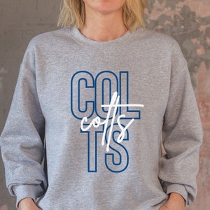 Colts Football Sweatshirt, Indianapolis Football Tee, Gift For Indianapolis Fan, Vintage Indianapolis Football Shirt, Colts Game Day Sweater