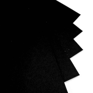 5 Cartons de contrecollés de  20 x 20 cm noir