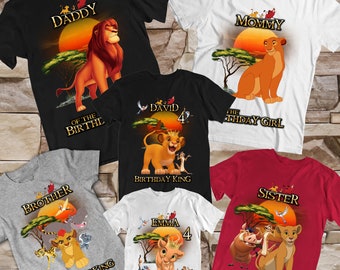 lion king baby shower shirts