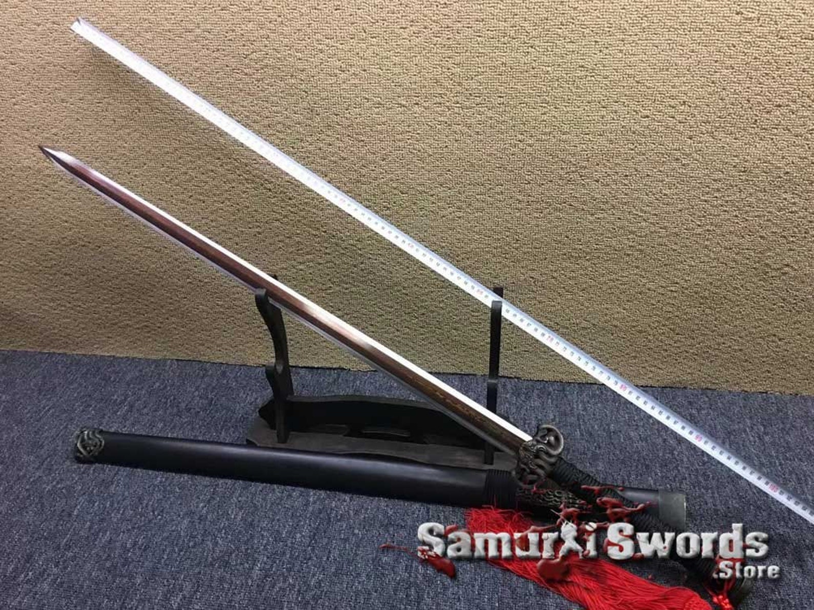 Chinese Jian Sword for Sale Jian Sword With Ebony Wood Etsy