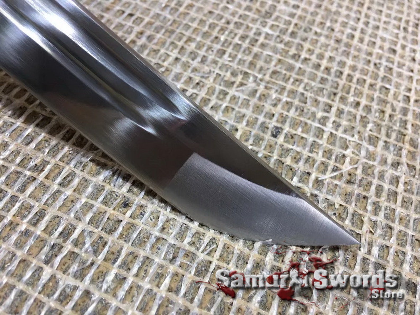 Samurai Katana Sword With Rose Inscription Saya Hand Forged - Etsy