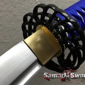 Functional Custom Katana Sword for Sale, Full Tang Katana Samurai Sword, Real Katana Blade with Bohi, Carbon Steel 1060 Katana
