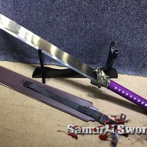 Real Chinese Sword for Sale, 1060 Chinese Dadao Sword, Hand Made Chinese Dadao Sword with Gold Acid Dye, Custom Chinese Swords
