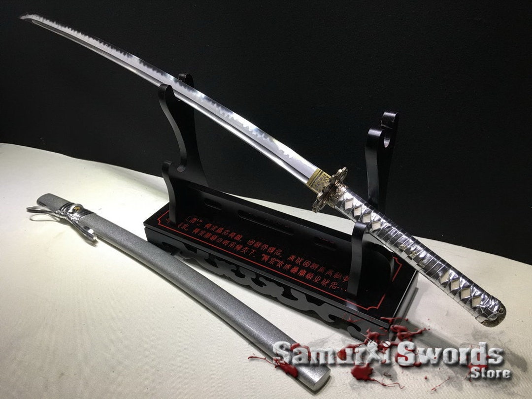 T10 Clay Tempered Katana With Hadori Polish, Buy Katana With