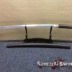 Japanese Shirasaya Katana with Rosewood Saya, T10 Steel Handmade Shirasaya Katana, Shinken Katana, Custom Shirasaya Katana for Sale