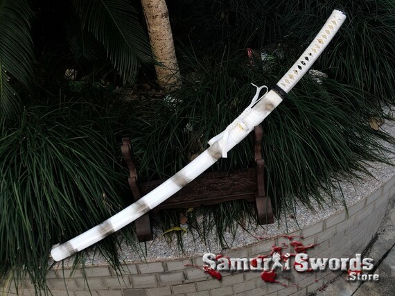 1060 Carbon Stahl Katana Gebogen Katana Zum Verkauf Mit Etsy
