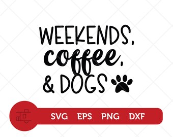 Download Dogs And Coffee Svg Etsy