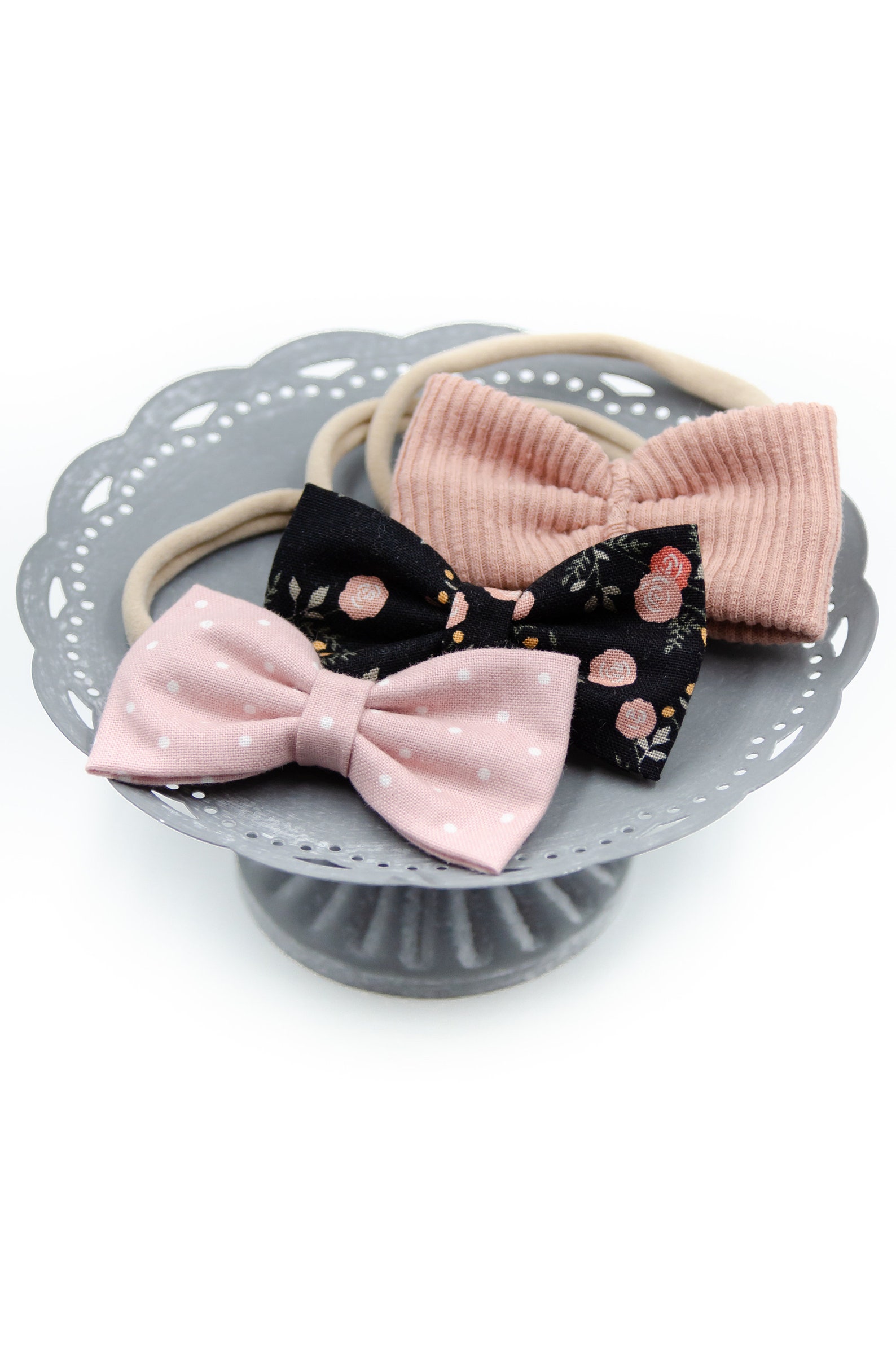 Newborn bows newborn bow set bow sets girl bow set newborn Etsy