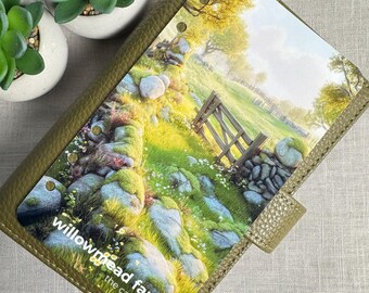 Willowmead Farm  | A6 Cash Stuffing Savings Challenge Bundle | 5 Laminated Inserts + Dashboard