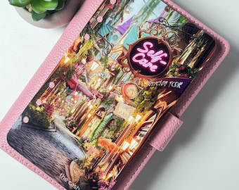 Autocuidado / Paquete de reto de ahorro en efectivo A6 / 5 insertos laminados + panel de control