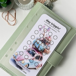 Day Trippin&#39; Savings Challenge | Flexible Savings | A6 Cash Stuffing Tracker | Laminated Reusable