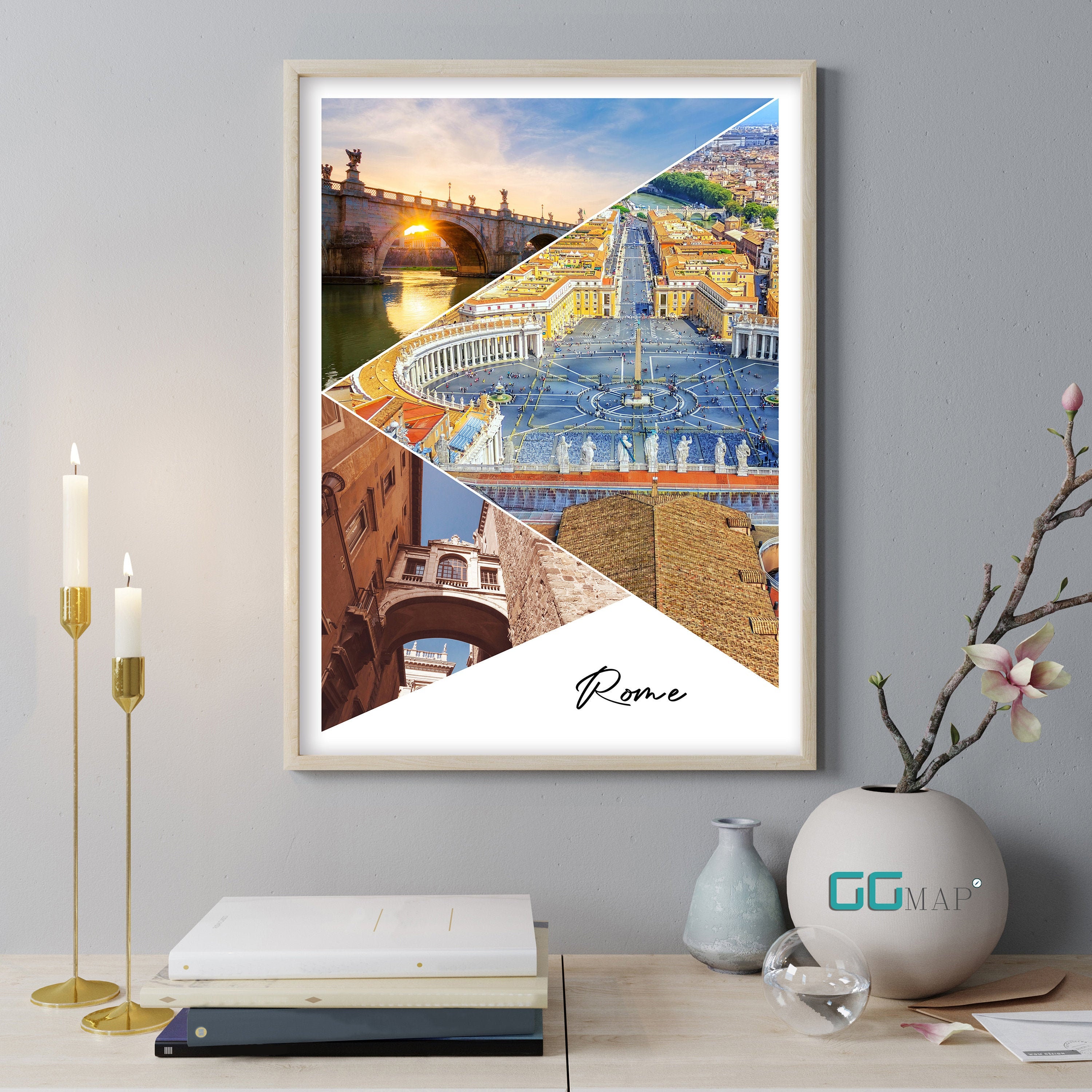 ROME Story Rome Poster Wall Art Home Decor Digital Print Etsy