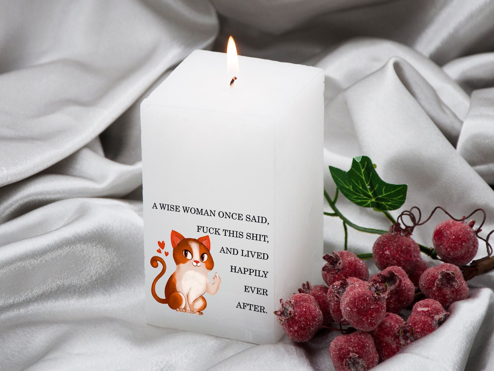 Funny Candle Christmas Gift Divorce Candle Break Up Gift Etsy