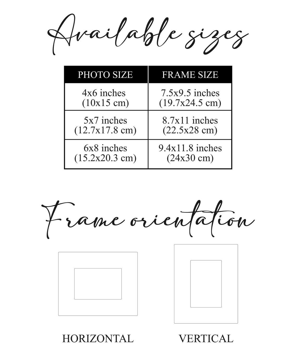 Christmas Picture Frame Custom Photo Frame Christmas Memories Etsy