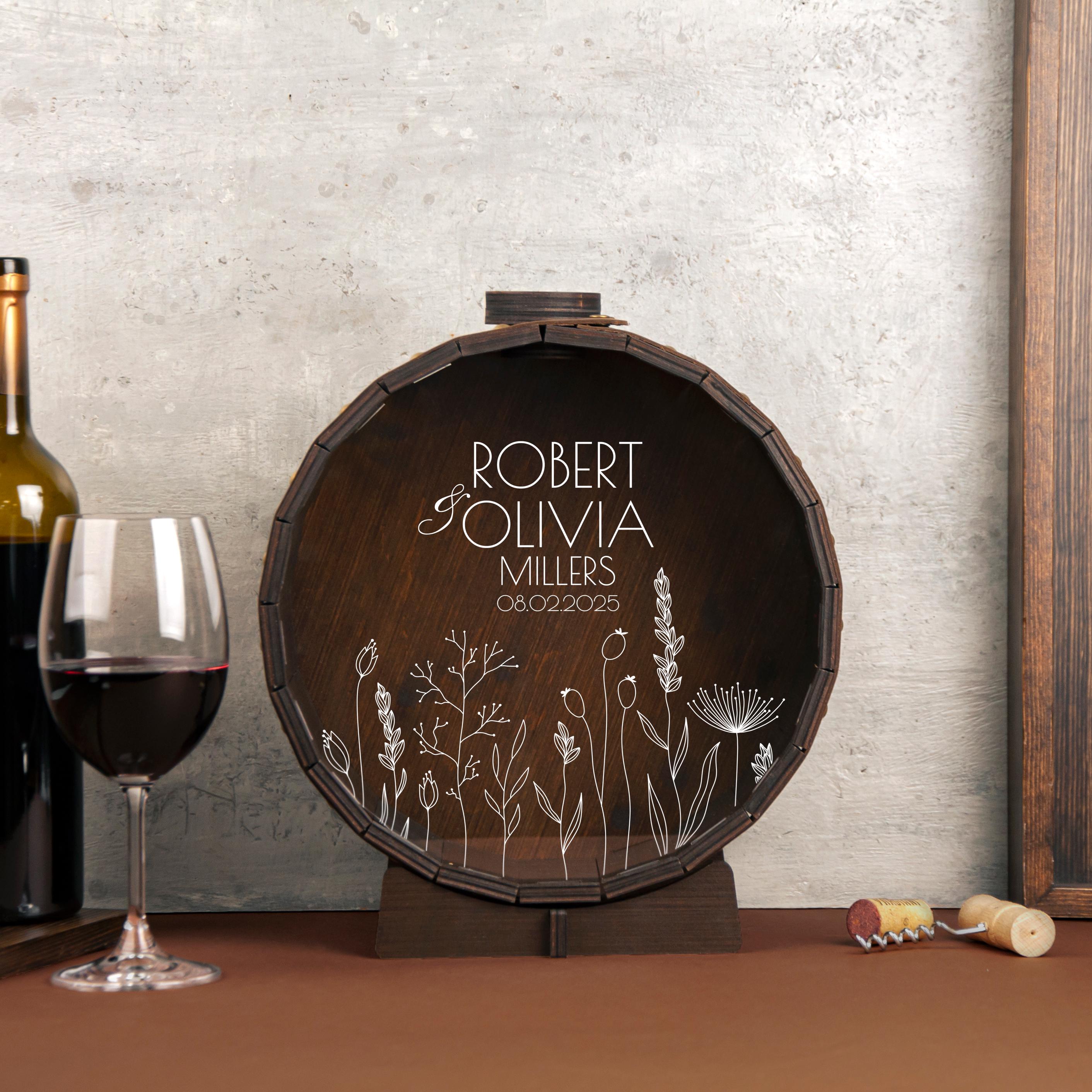 Wine Cork Wedding Guest Book Alternative Wine Cork Wedding Guest Book Alternative