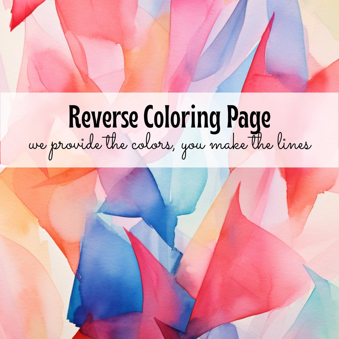 Coloring Pages Reverse Coloring Book Adult Coloring Book Reverse ...