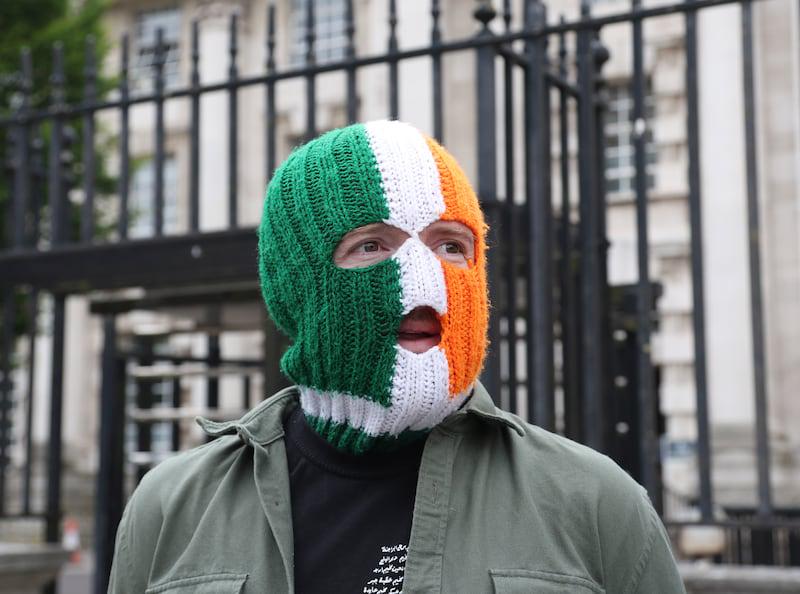 Irish Flag Balaclava: Kneecap Inspired Knitted Hat And Mask