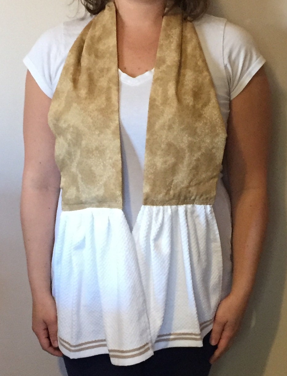 Cowl Neck Kitchen Towel Etsy