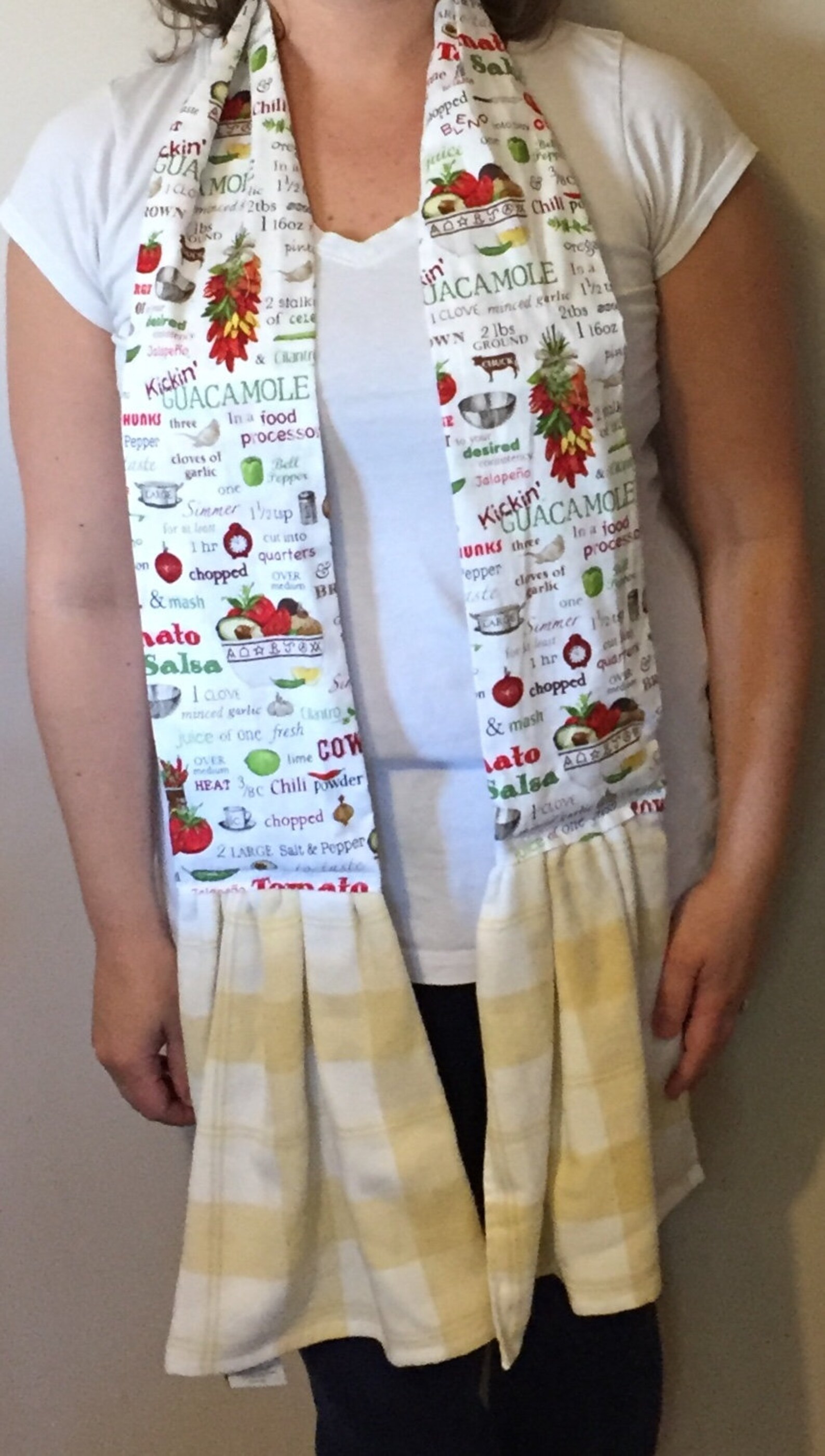 Cowl Neck Kitchen Towel Etsy